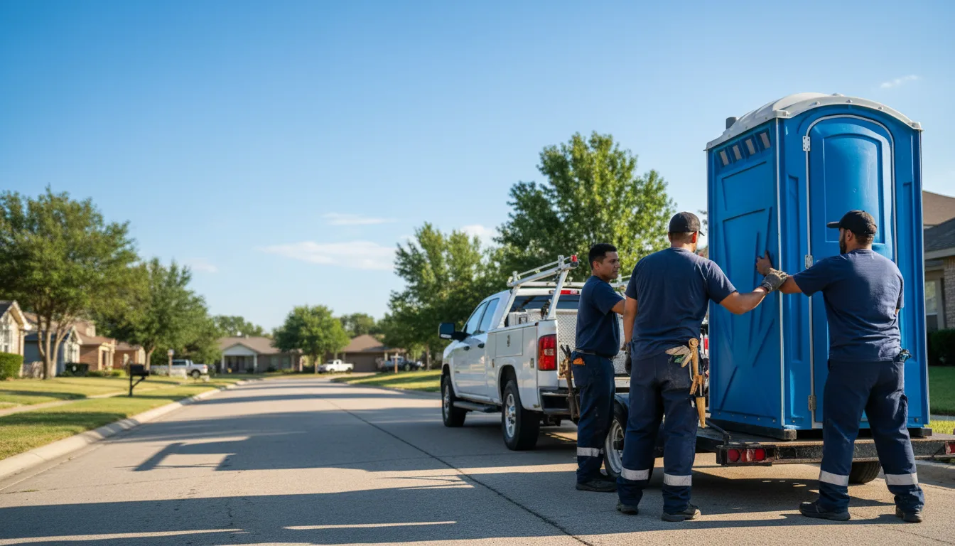 Portable Toilet Rental in Talladega, AL near me